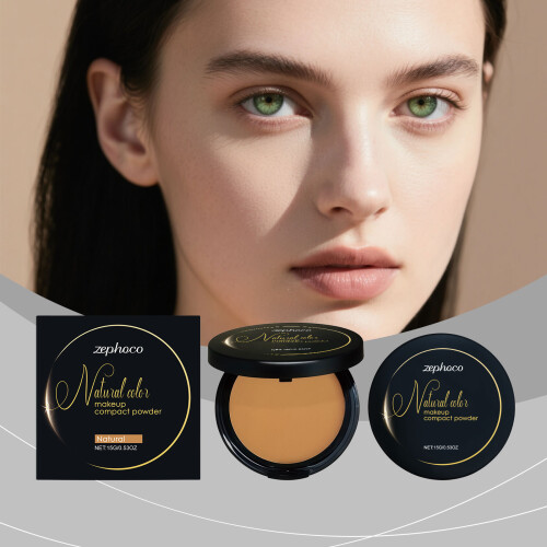 Natural Color Oil-Control Setting Powder - Light & Thin, Locks Base 1