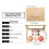 Makeup-Palette: Gold-Lidschatten, Kontur, Rouge, Highlighter 8