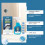 Kitchen Grease Cleaner for Range Hoods/Stoves, Easy Clean 12
