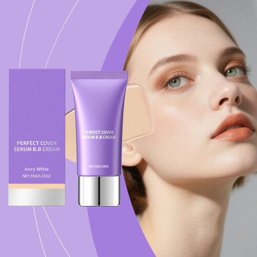 Ivory White Moisturizing BB Cream: Light, Concealing, Long-Lasting 1