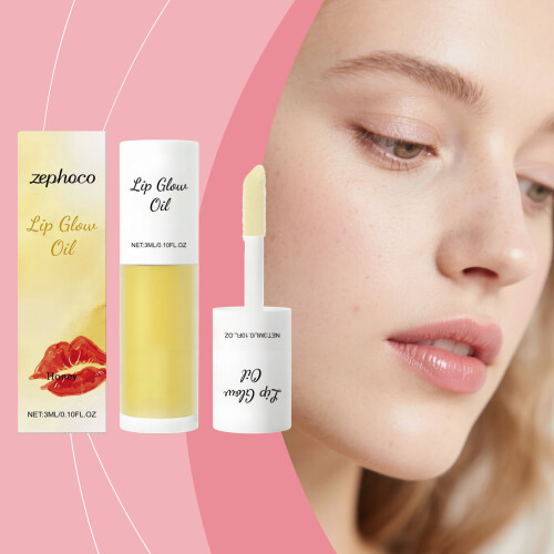 Honey Lip Gloss Oil: Hydrates & Softens Lips 1