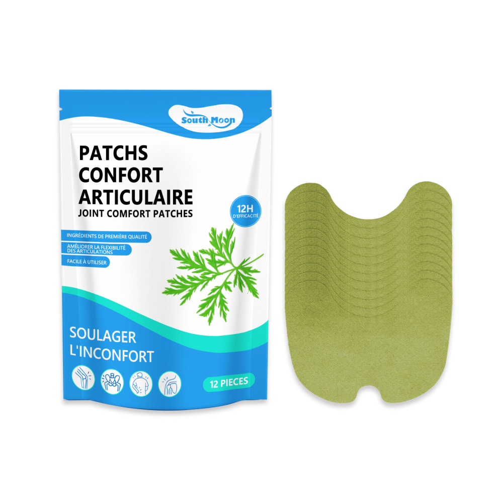 Joint Care Patches: Mugwort & Mint Oil for Knee/Shoulder/Neck/Lumbar