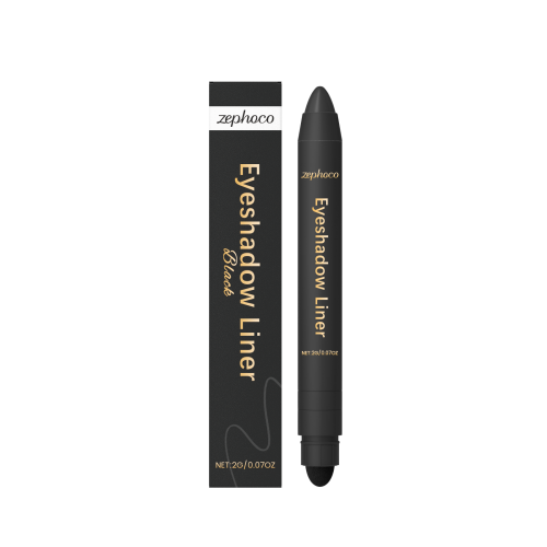 Schwarzer Zwei-in-Eins Eyeliner-Stift