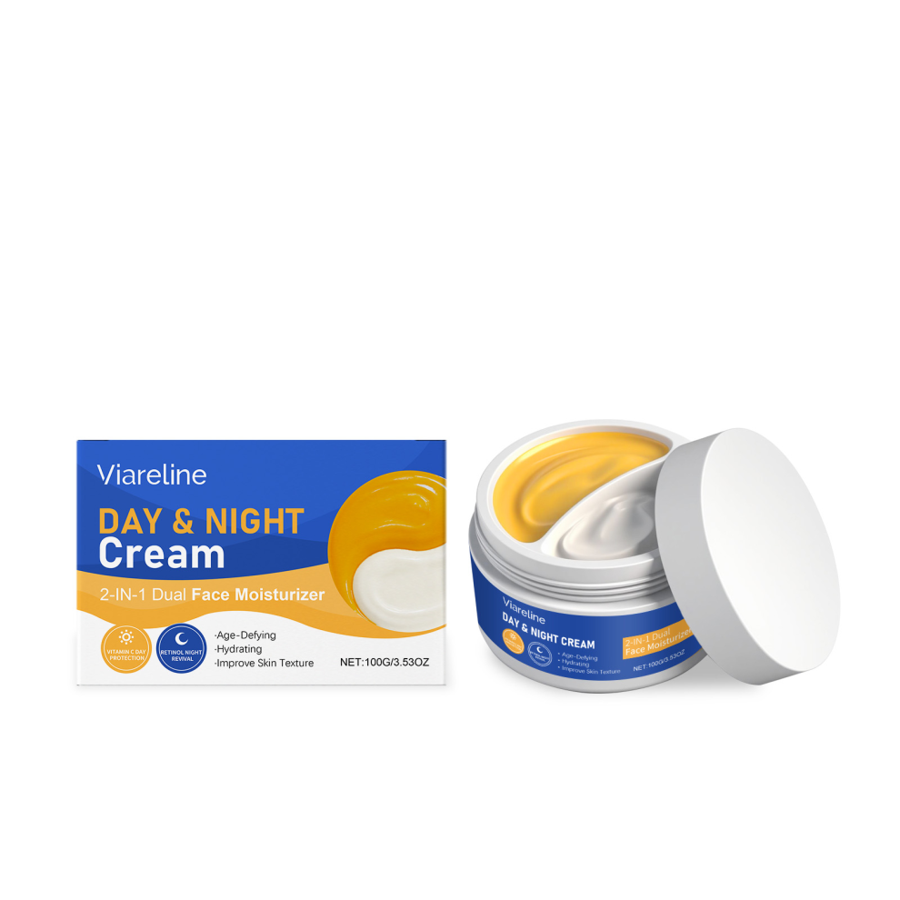 Day & Night Facial Moisturizer: Nourishes, Hydrates, Smooths Skin