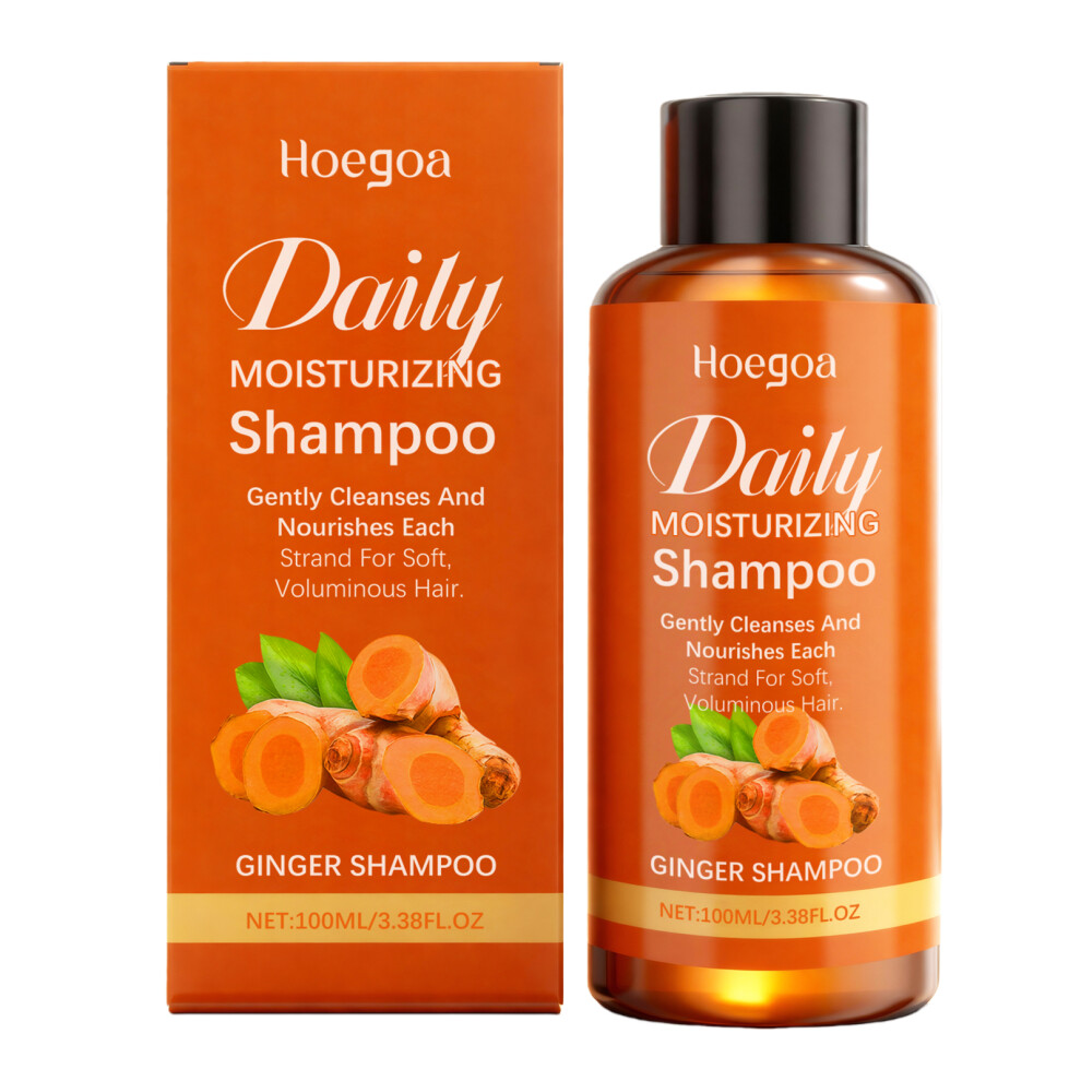 Ginger Shampoo: Herbal Scalp & Hair Care, Smooth & Moisturizing
