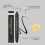 Schwarzer Zwei-in-Eins Eyeliner-Stift 10