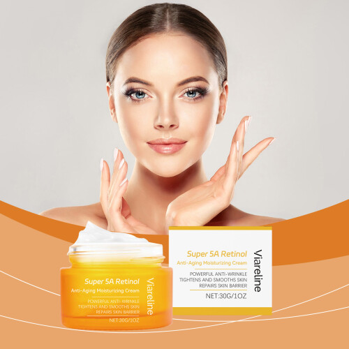 Retinol-Creme feuchtigkeitsspendend & aufhellend 1