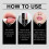 Rotbrauner Diamant-Lipgloss: Glatter Glanz & Satter Schein 6
