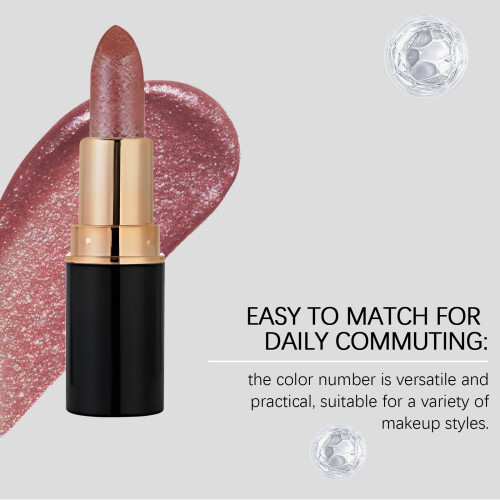 Rotbrauner Diamant-Lipgloss: Glatter Glanz & Satter Schein 2