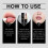 Rotbrauner Diamant-Lipgloss: Glatter Glanz & Satter Schein 11