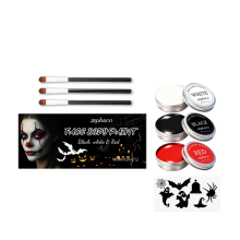 Halloween-Malset für Gesicht: Kreative Designs, Langanhaltende Farbe