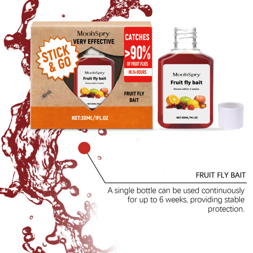 Fruchtfliegenfalle mit Fructose-Sorbitol-Formel 2