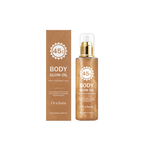 Coconut Sparkling Protective Oil - Outdoor, Non-Greasy, Moisturizing