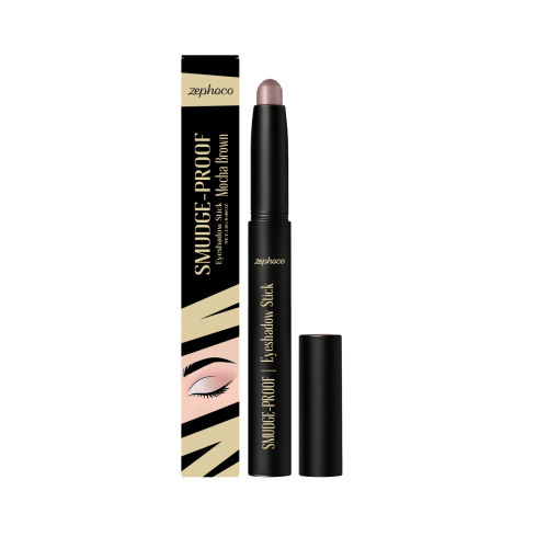 Mokabrauner Glitzer-Augenlidstift Matte Creme Tragbar