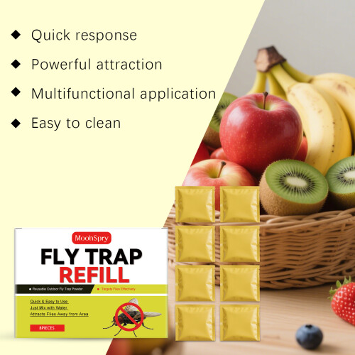 Fly Trap Bait Agent: Physical Trapping Soluble in Water 2