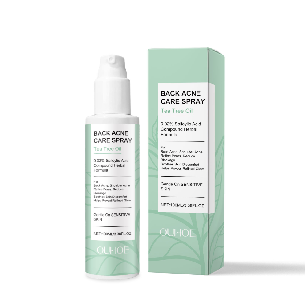 Back Body Care Spray: Smooth, Bright, Nourishing Skin