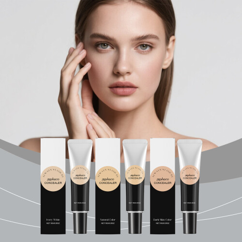 Ivory White Waterproof Concealer - Moisturizing, Matte Finish 1