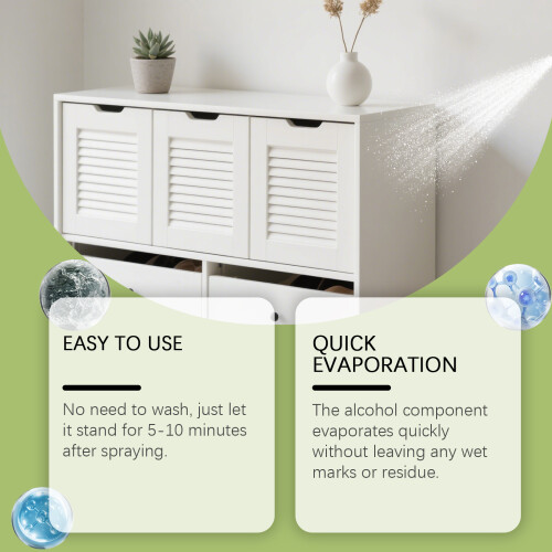 Mite-Removing Spray for Sofas & Bedding - Quick Dry, No Residue 2