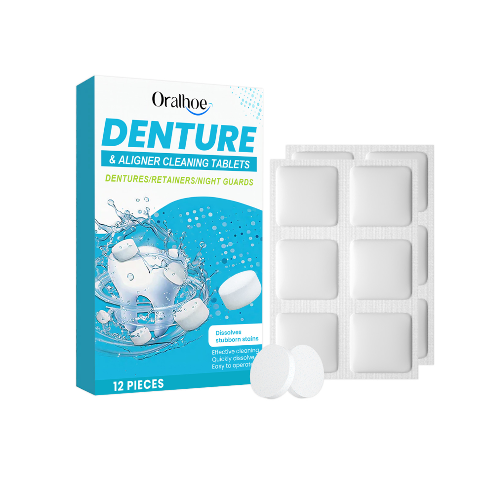 Effervescent Denture Cleaning Tablets Corners Comfort
