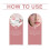 Pink Cherry Blossom Blush: Natural Luster, Smooth & Portable 6