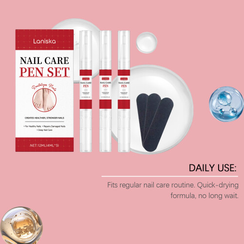 Nagelpen-Set: Glänzend, Einfache Maniküre für Hände 2