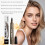 Grey Four-Pronged Waterproof Eyebrow Pencil, 3D Shape, Natural Lines 14