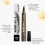 Grey Four-Pronged Waterproof Eyebrow Pencil, 3D Shape, Natural Lines 12