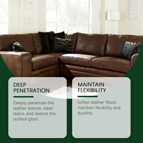 Leather Care Set for Sofa: Clean & Refurbish 2
