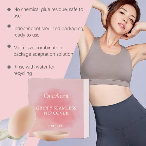 Chest Care Patch: Invisible Seamless Breathable Silicone 2