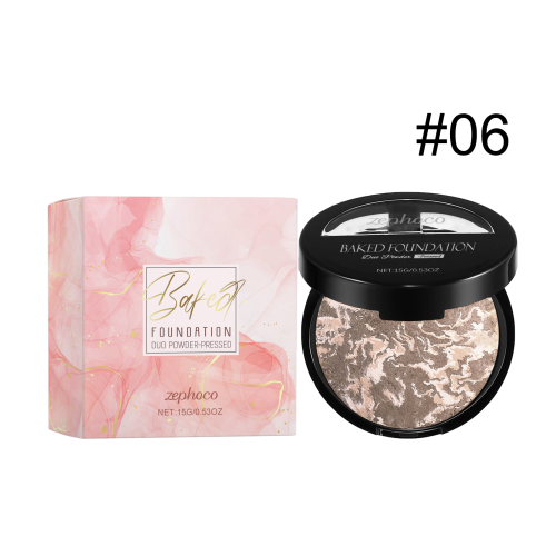 Concealer Powder Compact: Light, Thin, Fine Mist; Portable Touch-Up
