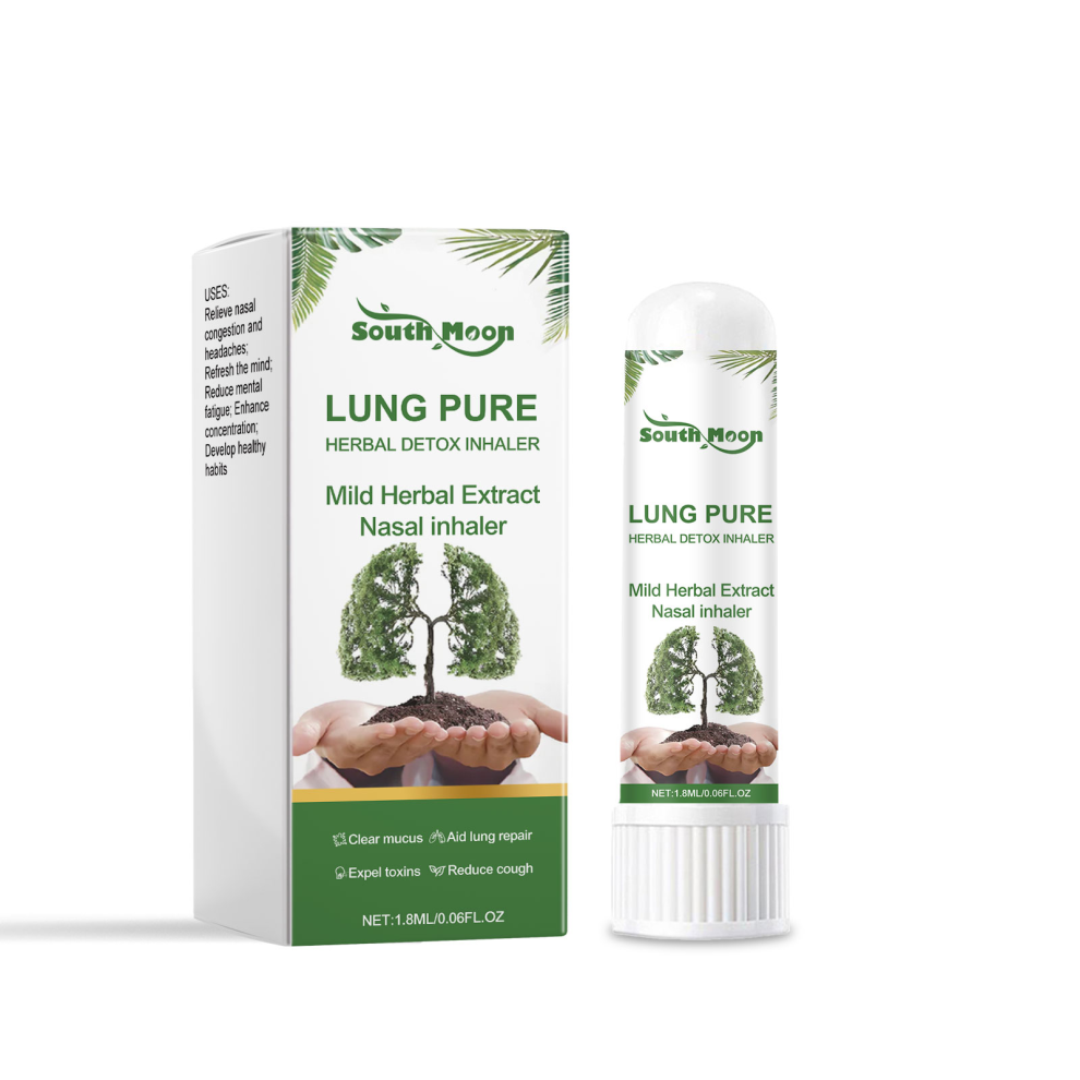 Herbal Nasal Inhaler Relieves Discomfort & Cleans Body Care Stick