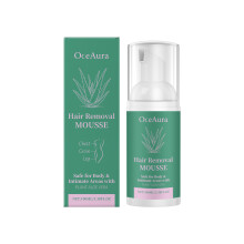 Aloe Vera Hair Removal Mousse - Moisturizing & Smooth Skin