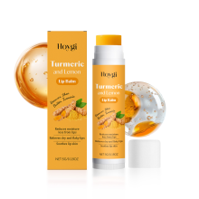 Kurkuma-Lippenbalsam für Pflege, Aufhellung & Feuchtigkeit