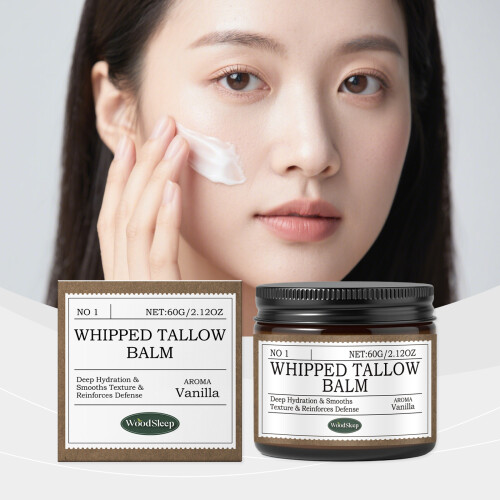 Rindertalg-Creme für Gesicht & Körper, tiefe Hydratation 1