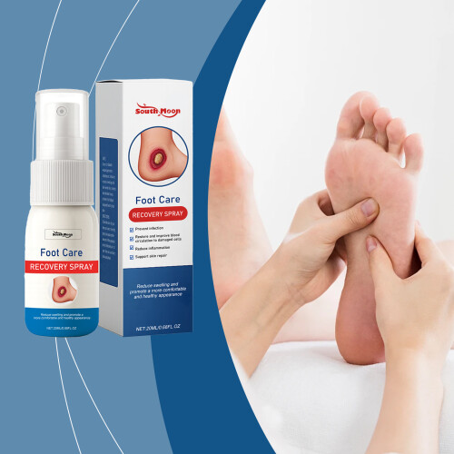 Foot Care Spray: Moisturizing Portable 1