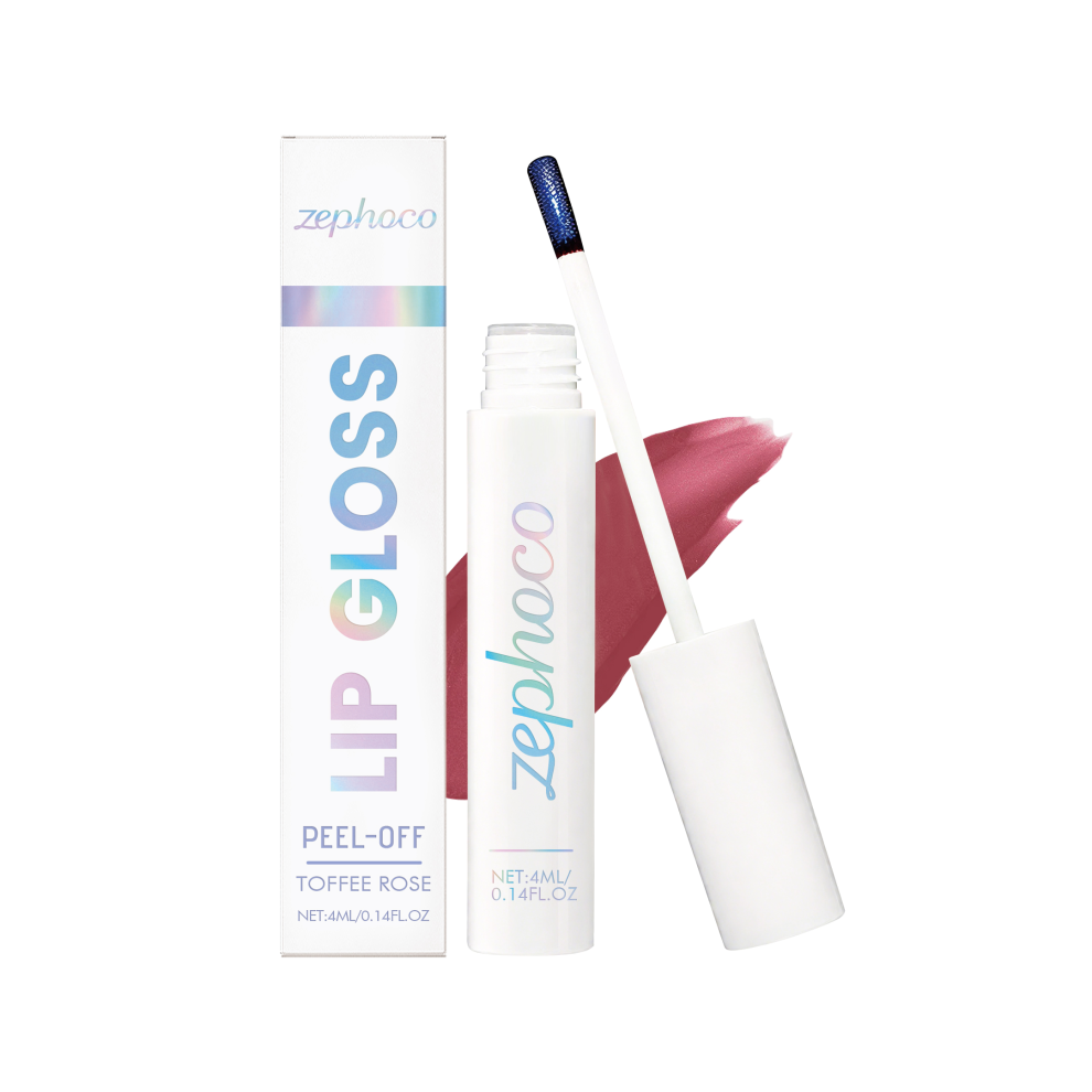 Peel-Off Lip Gloss, Moisturizing, Smooth, Natural Color, Nourishing