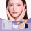 Lila Concealer Cushion, leicht, glatt, matt 2