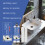 Ceramic Tile Adhesive for Kitchen/Bathroom & Marble Floor Grout 4