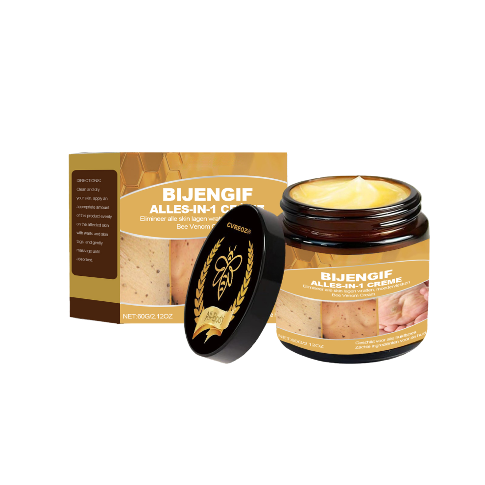 Cream Bee Venom Skin - Cleanses, Smooths, Hydrates & Moisturizes