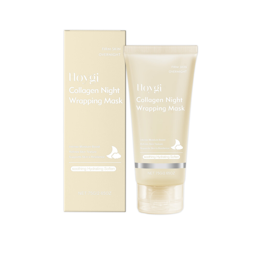 Collagen Evening Peel-Off Mask with Niacinamide: Brightens & Hydrates
