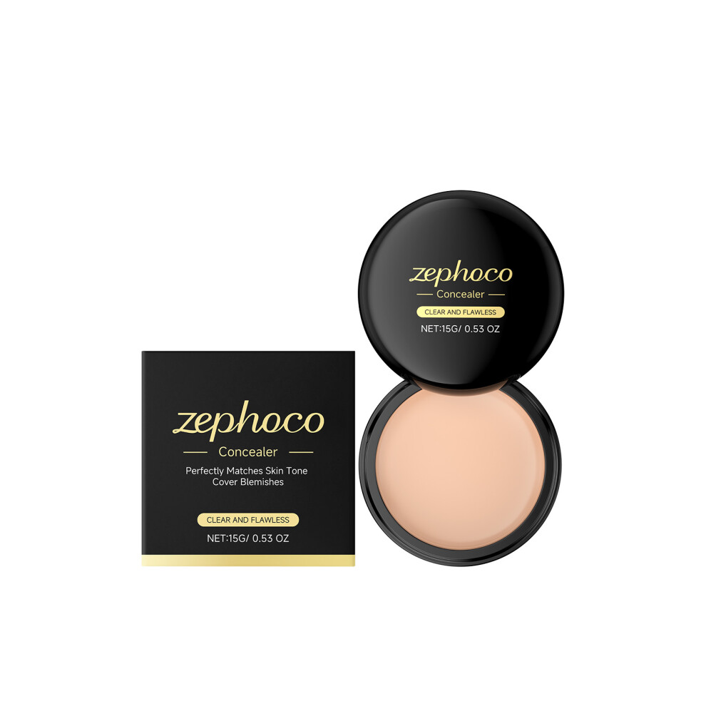 Dark Skin Long-Lasting Concealer Pad, Blemish Coverage & Moisturizing