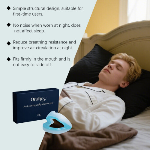 Snoring Relief Sleep Braces with Tooth Protection 2