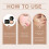 Dark Skin Long-Lasting Concealer Pad, Blemish Coverage & Moisturizing 6