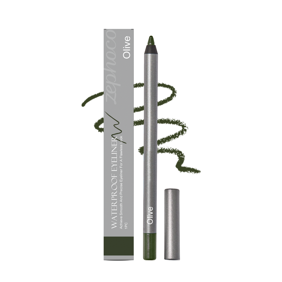 Green Eyeliner Gel Pen (Olive) Smooth No Smudge