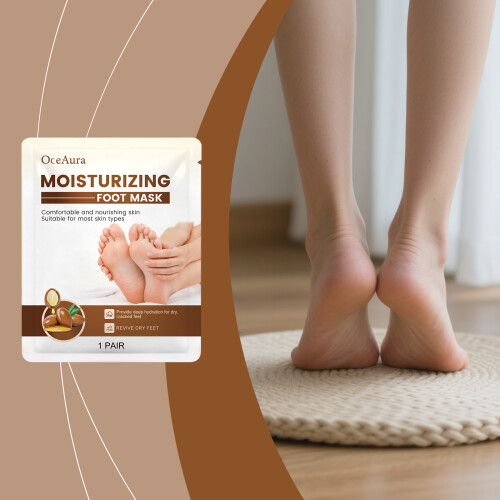 OceAura Moisturizing Foot Mask Tender & Smooth Individual Packaging 1