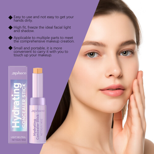 Contouring Concealer Stick Natural Color Portable 3D 2