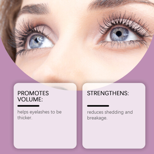Eyelash Enhancing Serum: Long-Lasting Curl, Moisturizing 2