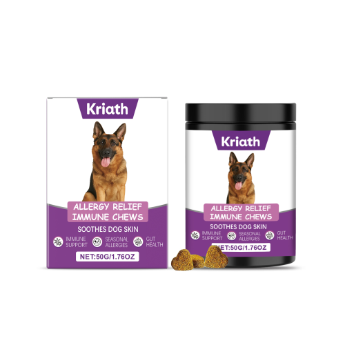 Hautberuhigende Kautabletten für Hunde, mild