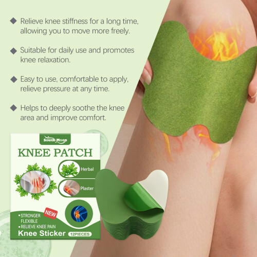 Mugwort Knee Patch: Nourishes Joints, Mugwort Formula 2