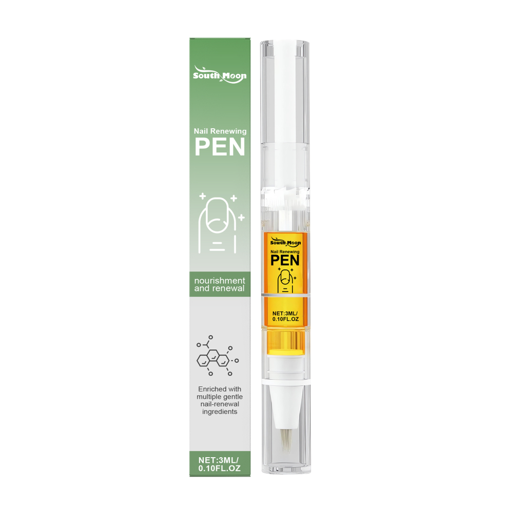 Silver Nail Nourishing Pen: Gentle Moisturizing Cleansing For Nails